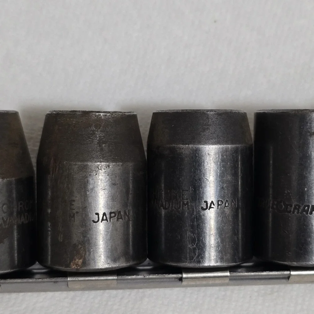 VTG 70s TrueCraft Japan Socket Set‎ 1/2